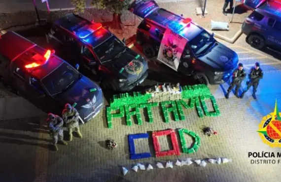 Polícia desarticula célula criminosa e apreende mais de R$ 2,8 milhões em drogas