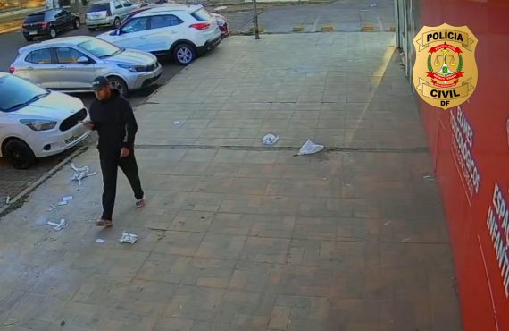 PCDF divulga imagens de suspeitos de roubo de veículo em Taguatinga Sul