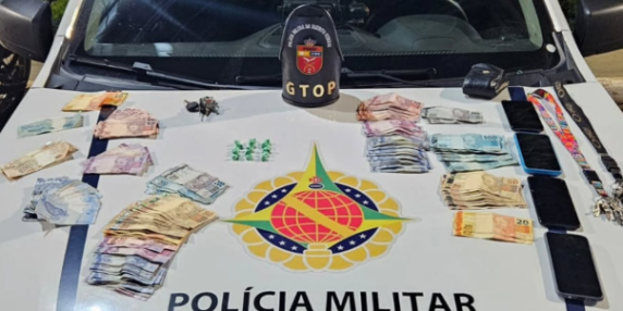 PMDF fecha ponto de tráfico em distribuidora em Taguatinga Norte
