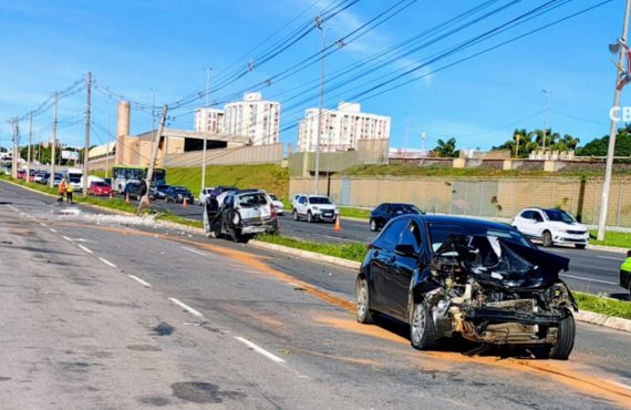 Motociclista morre em acidente envolvendo três veículos em Taguatinga