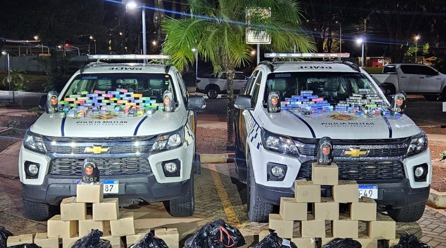 PMDF apreende mais de 1.880 itens de contrabando em Taguatinga