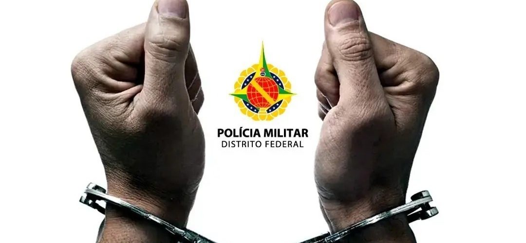 Homem com mandado de prisão é preso pela PMDF em Taguatinga