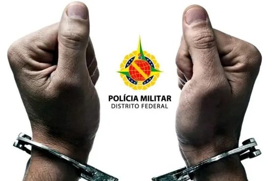 Homem com mandado de prisão é preso pela PMDF em Taguatinga