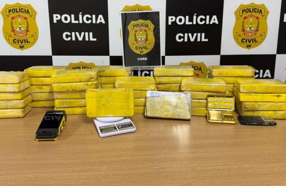 Polícia prende suspeito após encontrar cocaína em veículo em Taguatinga Sul