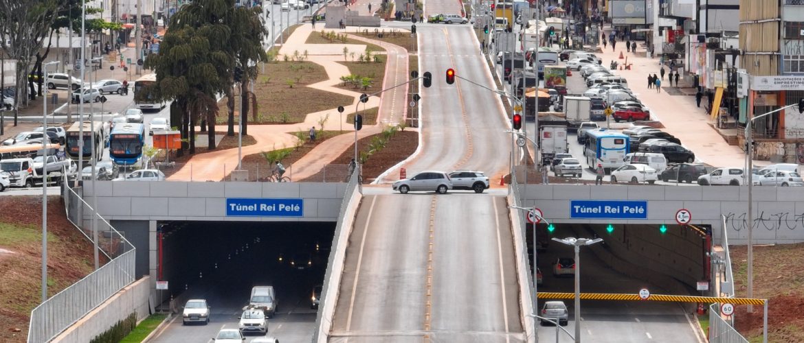 Atenção, motoristas: Túnel Rei Pelé terá interdição temporária no dia 12